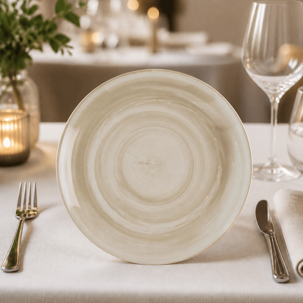 Commercial Coupe Plates 285mm Natural 12 Pack