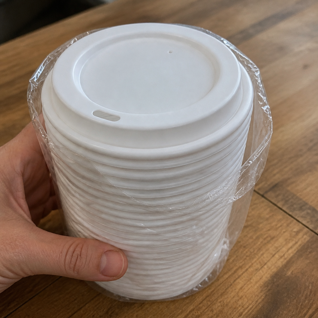 Commercial reusable lids for 430ml cups, 960 pack