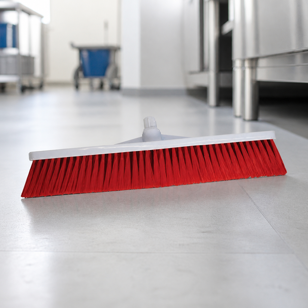 12 Inch Soft Bristle Hygiene Broom Head for Commercial Use