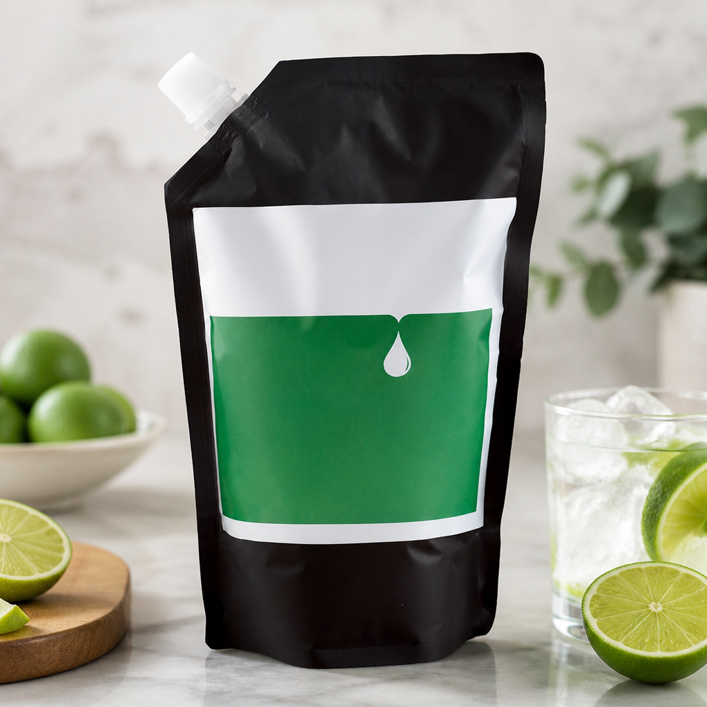 600ml Commercial Lime Juice Cocktail Mix for Bartenders