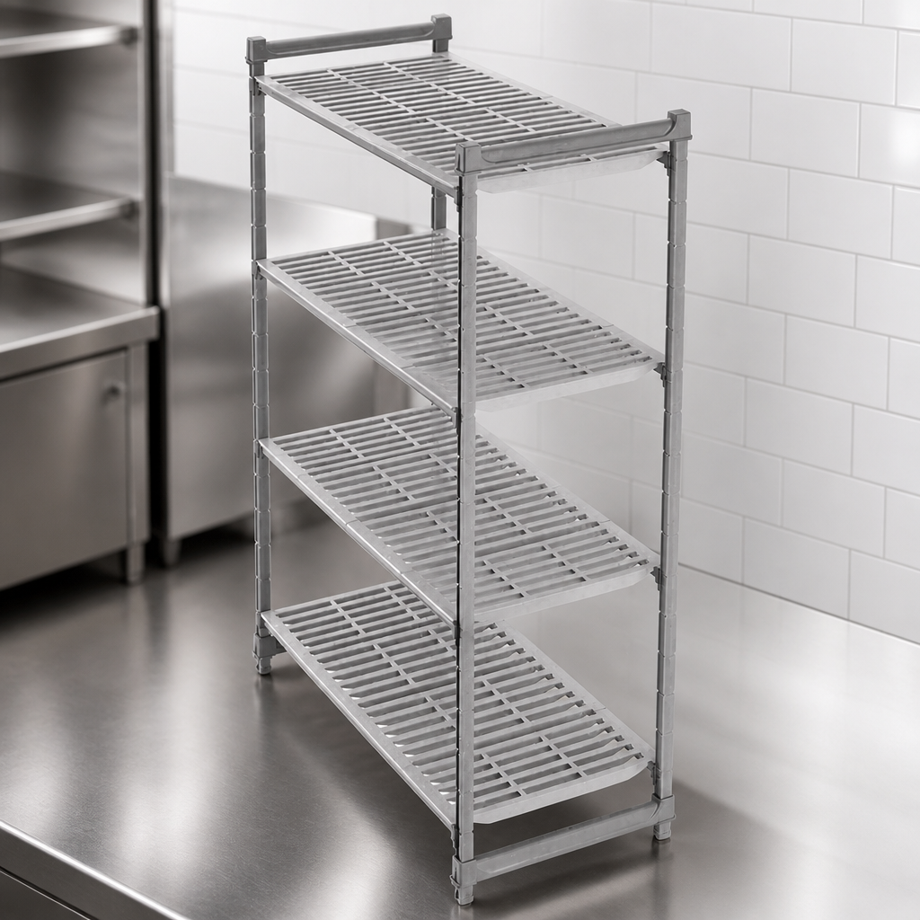 Commercial 4 Tier Shelving Starter Unit 1830 x 1220 x 460mm
