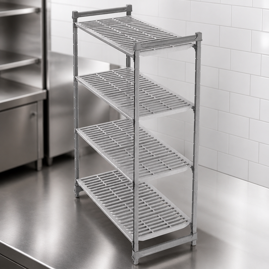 Commercial 4 Tier Shelving Starter Unit 1830 x 1220 x 460mm