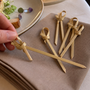 90mm Compostable Bamboo Skewers 100 Pack for Catering Events