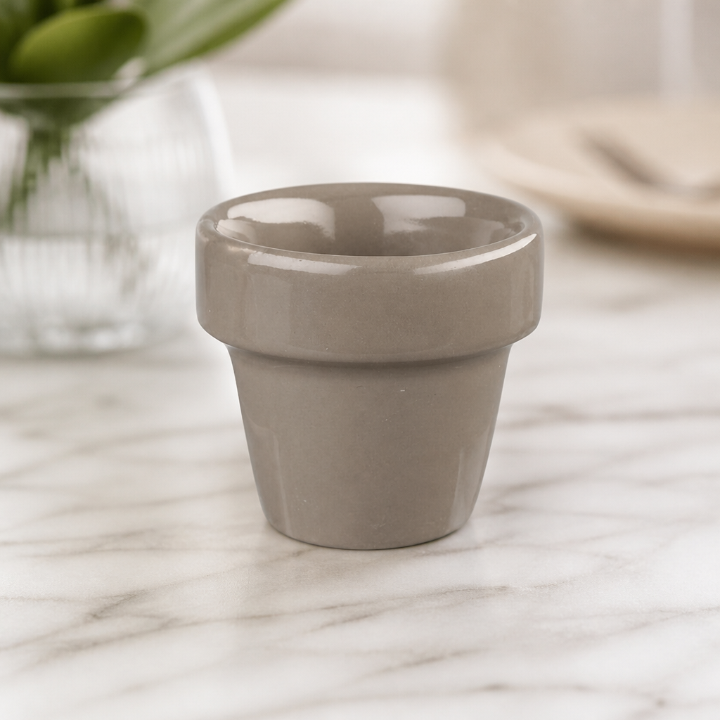 Commercial Plant Pot 2oz for Dipping Sauce Presentation