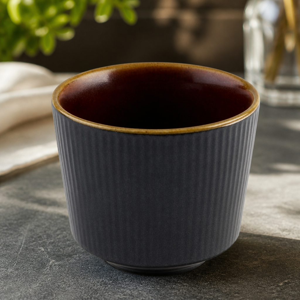 Commercial Chip Mugs 330ml Tokyo Black - 12 Pack