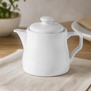 Commercial Teapot 460ml White Porcelain Set of 6