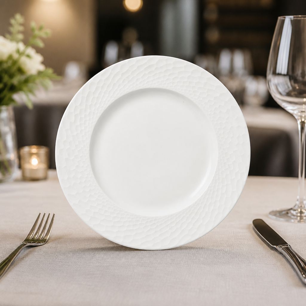 Commercial Pizza Plates 300mm Mid Rim 12 Pack