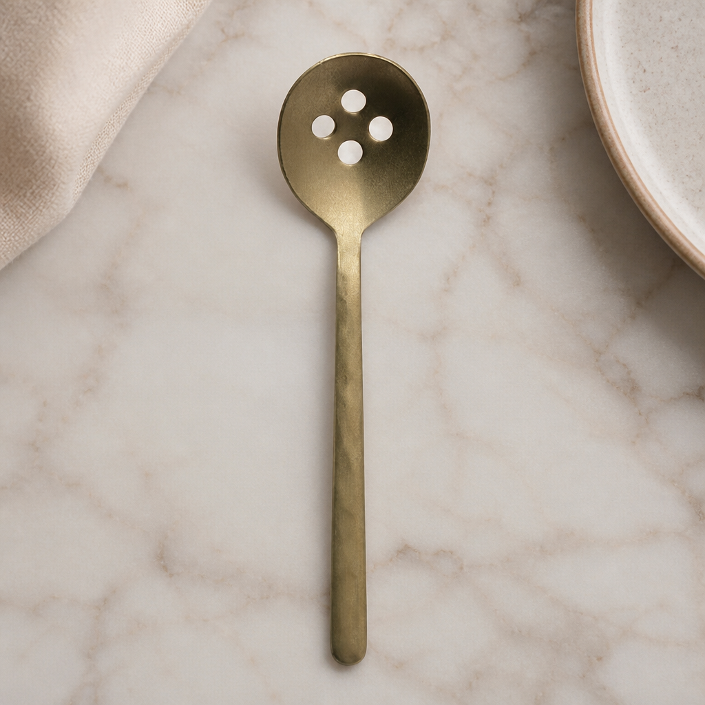 Commercial Vintage Gold Moka Spoons Set of 12 for Catering
