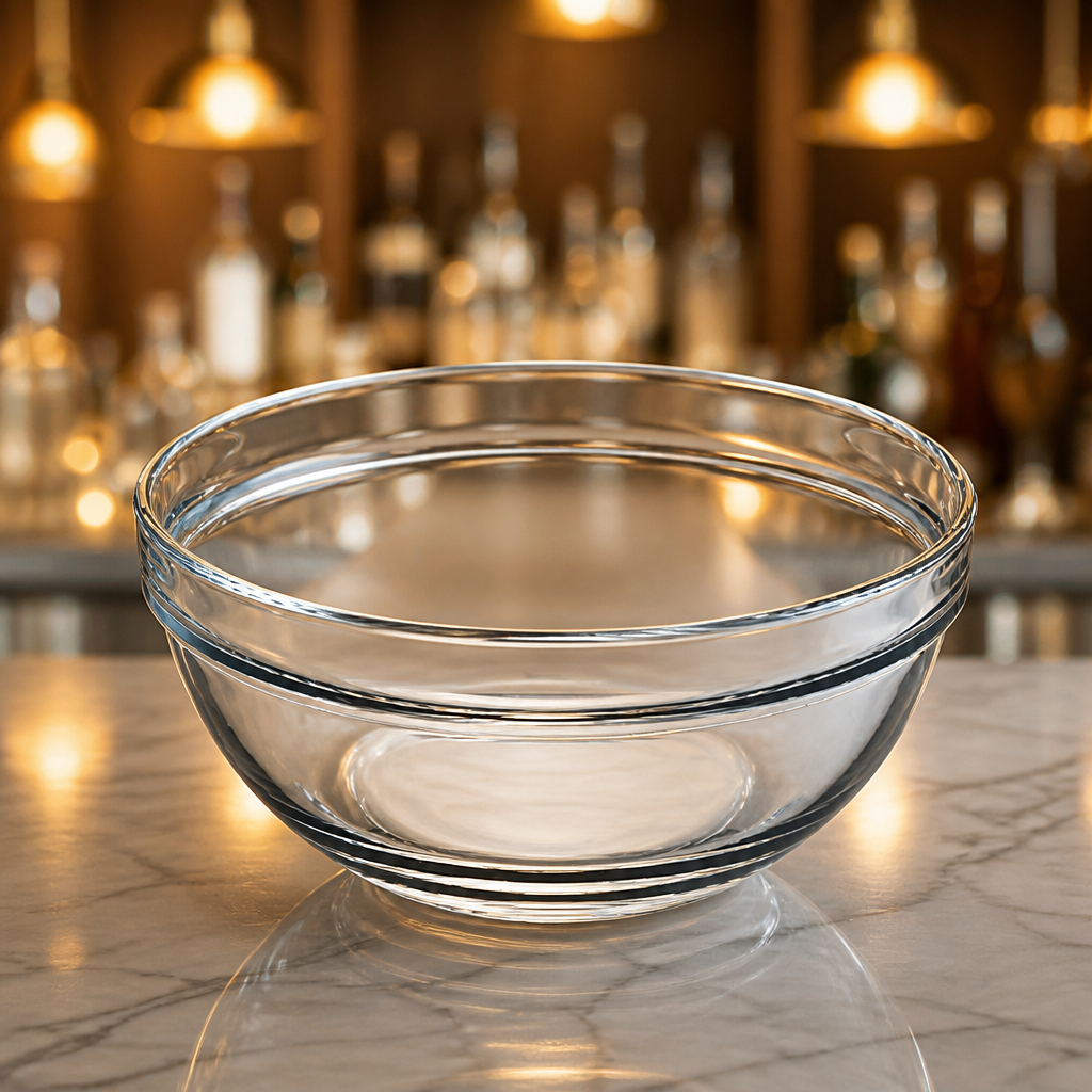 Commercial Glass Mixing Bowls 126ml 36 Pack