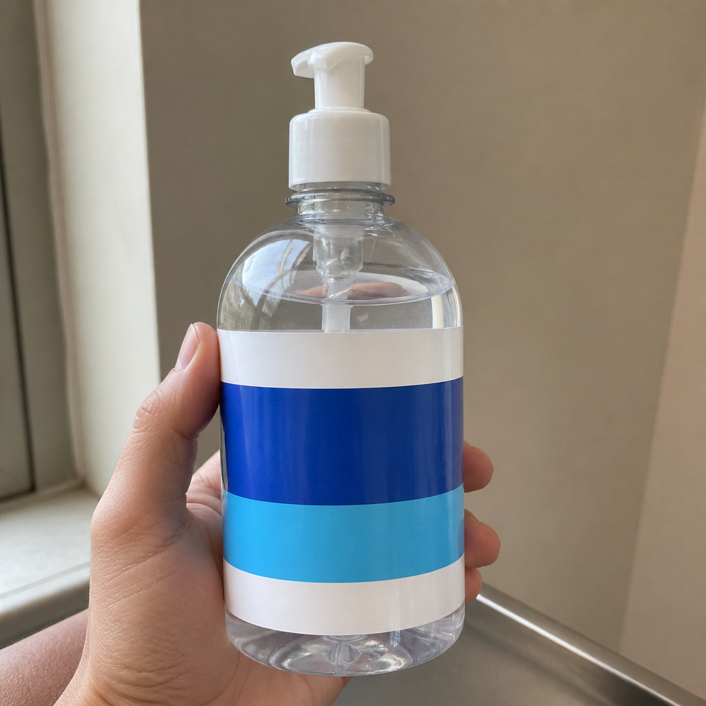 500ml commercial hand sanitiser with 70% alcohol formula