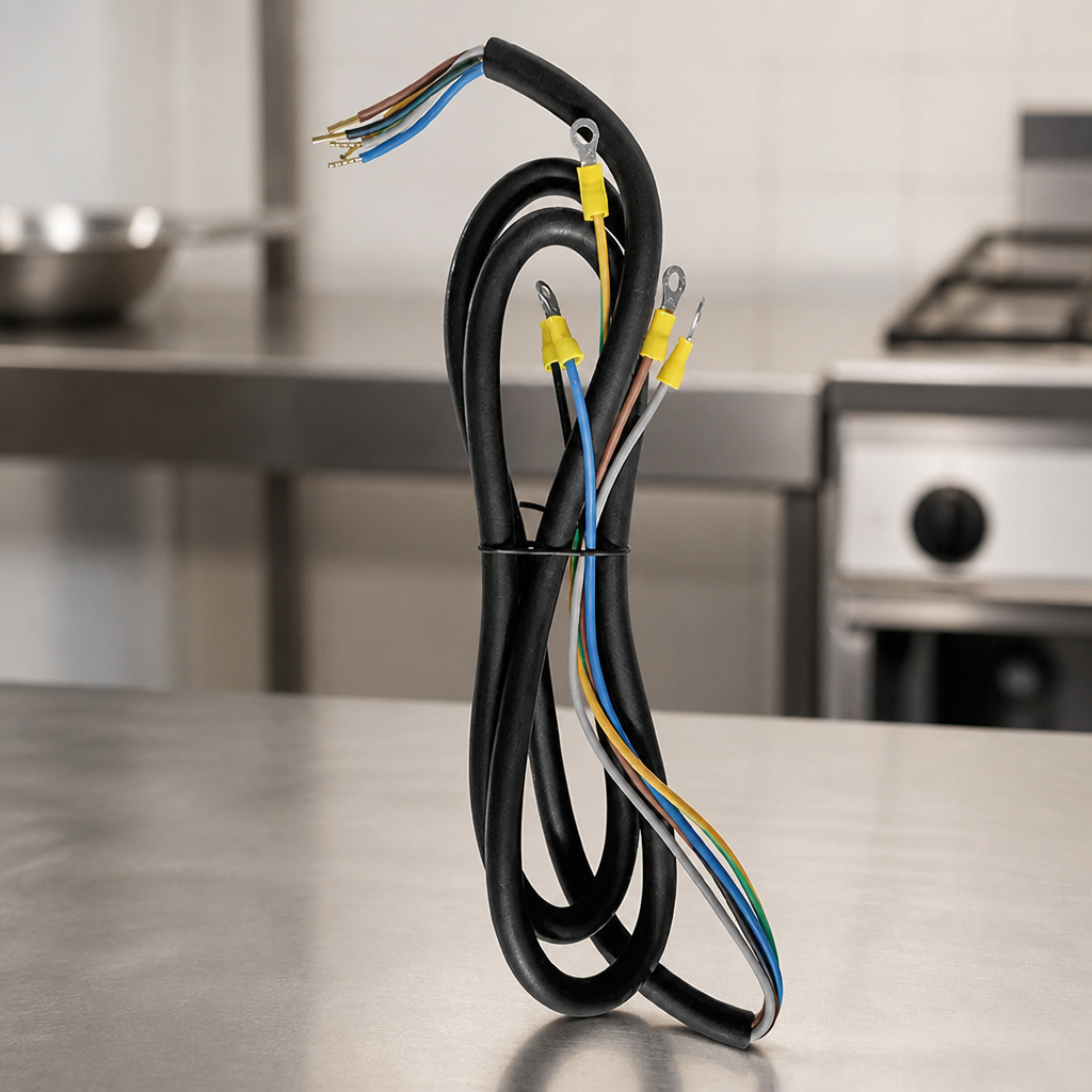 Commercial Replacement Power Cord for Induction Stock Pot Stove