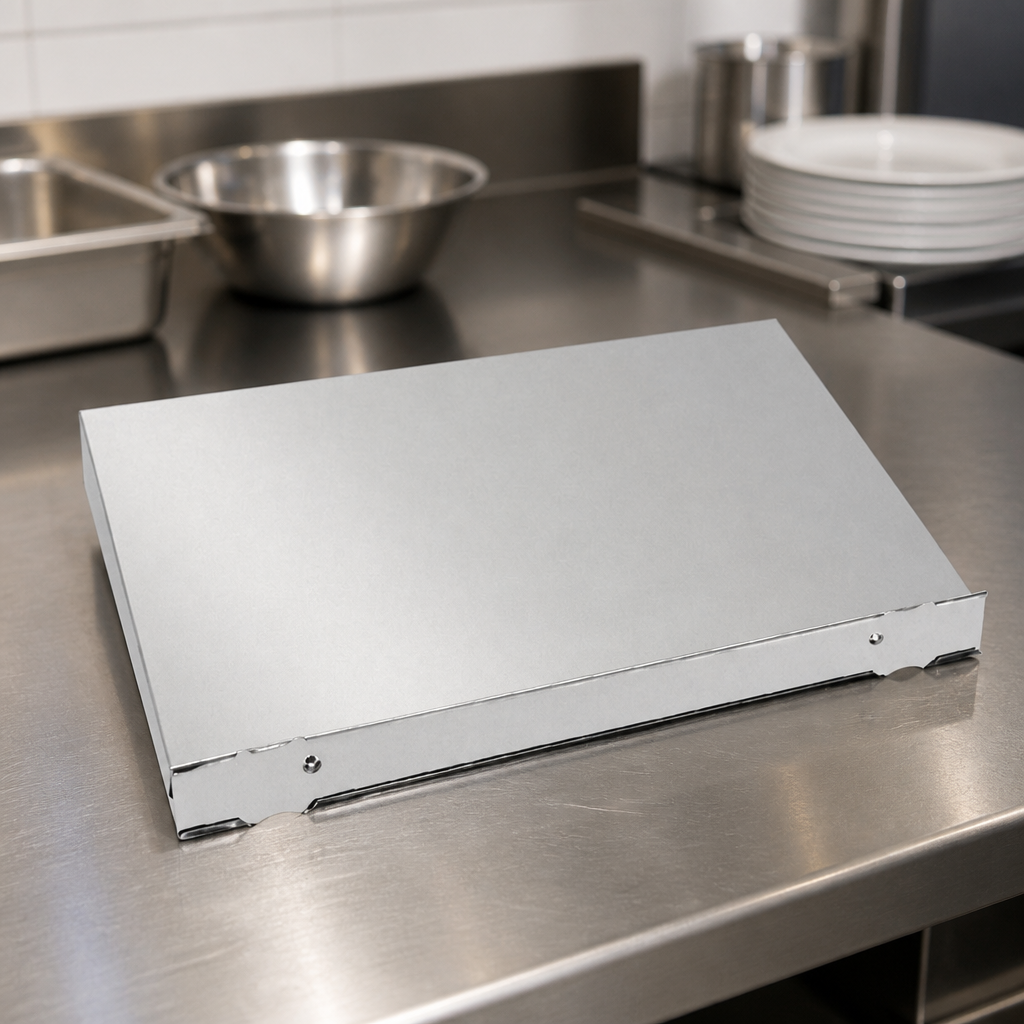 Commercial Multideck Shelf Top Cover Stainless Steel 790g