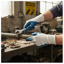 Premium Nitrile Palm Coated Knitwrist Gloves - Versatile, Flexible, and Oil Repellent for Industrial Use