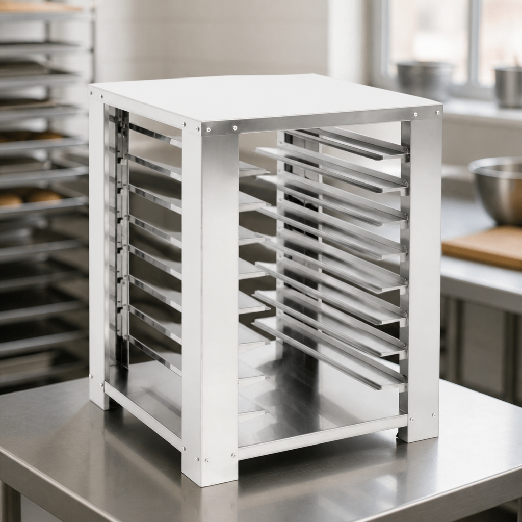 Commercial Convection Oven Stand 850mm High Flat Packed Assembly
