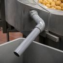 Commercial Wastepipe Elbow and Coupling for Potato Rumblers