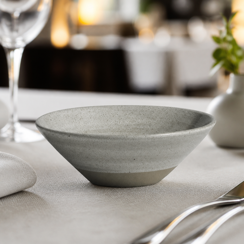 Commercial 100mm Dove Bowls Vitrified Stoneware 24 Pack