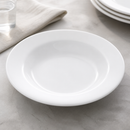 Commercial Porcelain Soup Plates 240mm White 24 Pack
