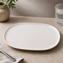 Commercial Moonstone Plates 190mm White Porcelain 12 Pack