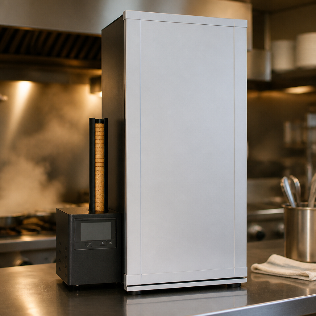 6 Rack Electric Digital Food Smoker for commercial outdoor use
