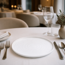 Commercial Vellum Walled Plates 260mm - 6 Pack Durable Ceramic