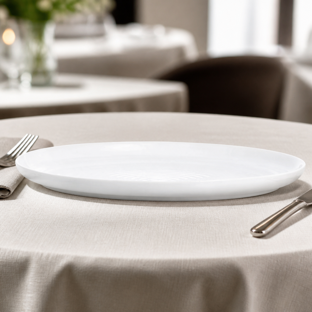 Set of 12 Commercial Pizza Plates 320mm Round