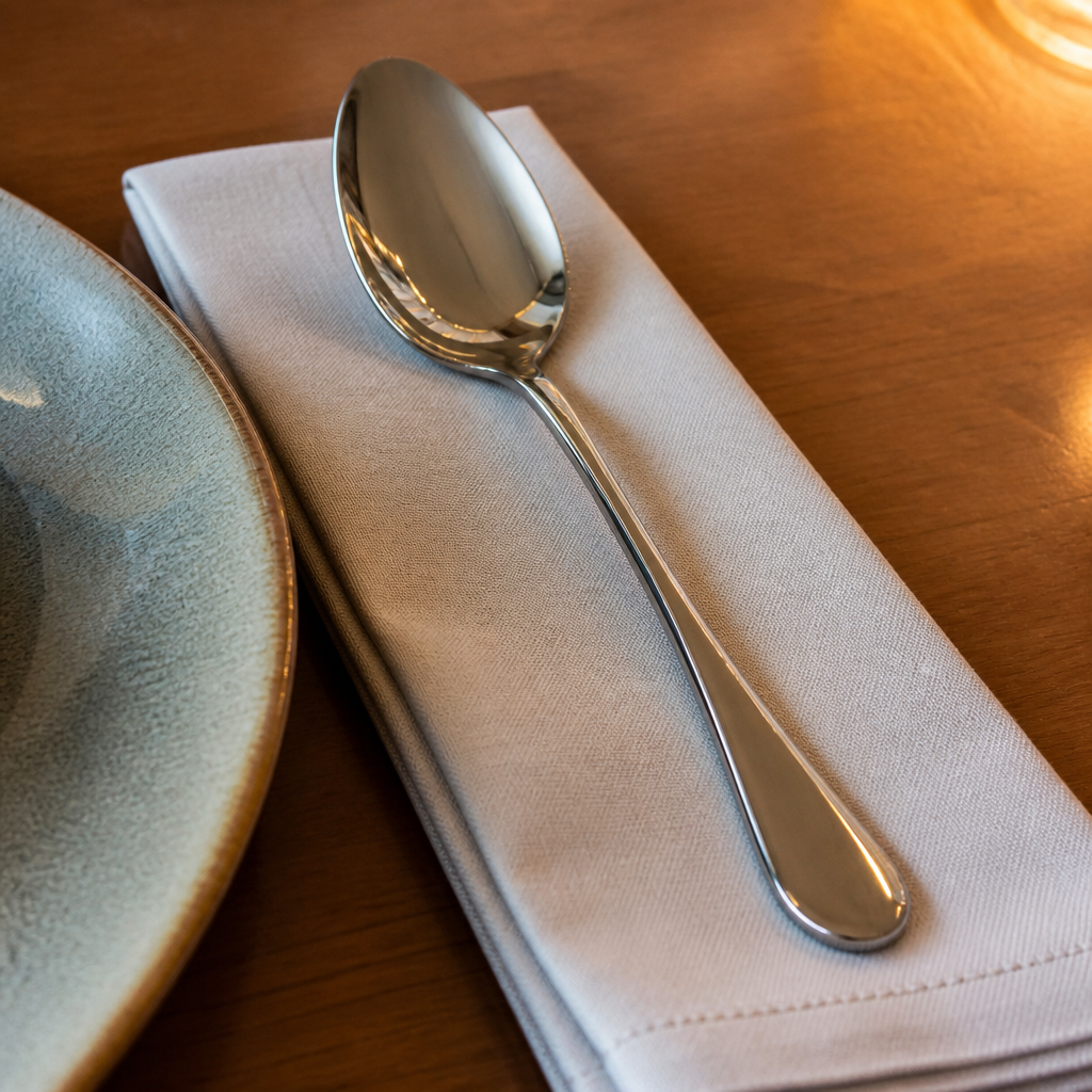 Commercial Stainless Steel Table Spoons 12 Pack