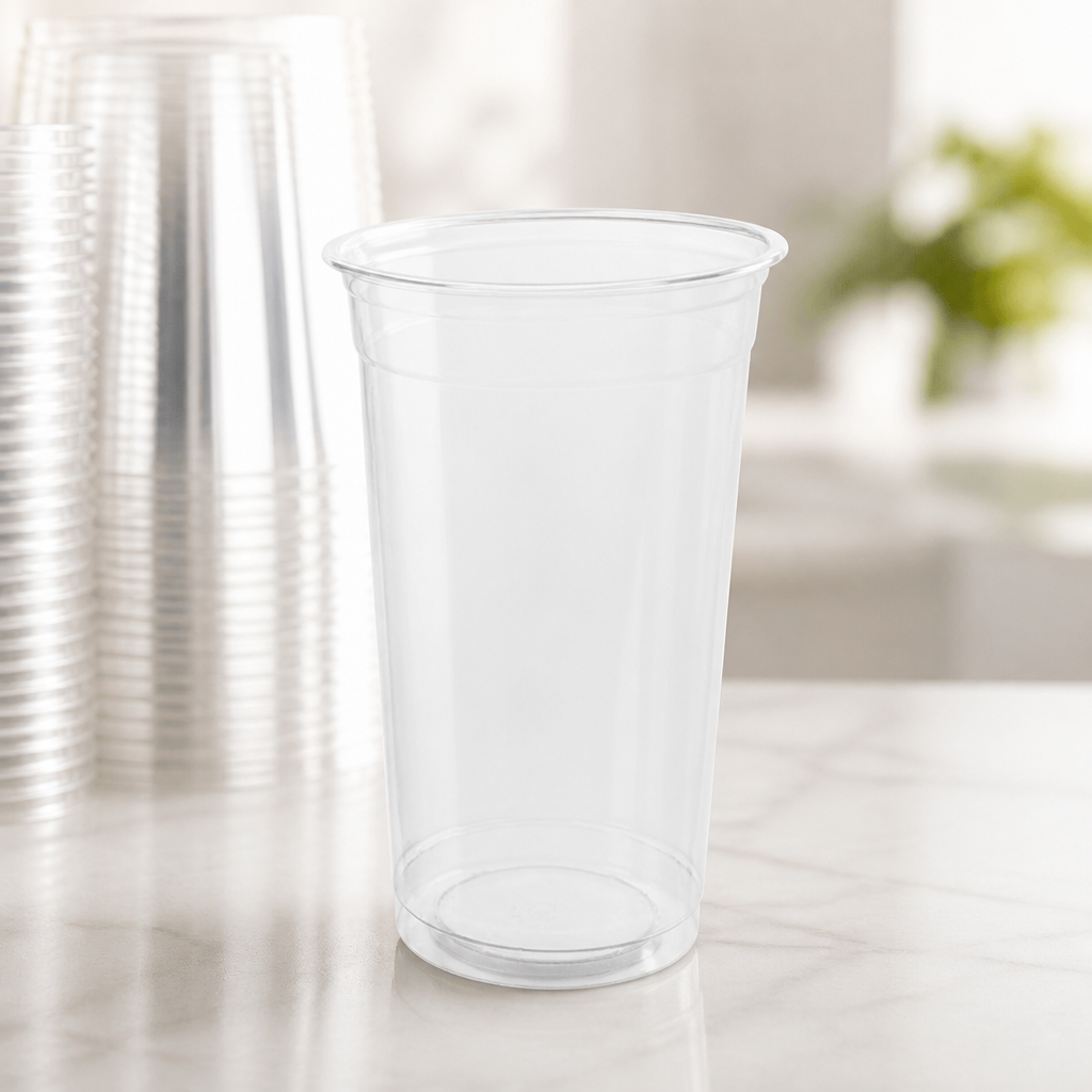 Commercial Recyclable rPET Cold Cups 568ml 400 Pack