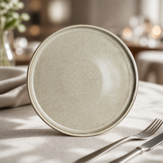 12 pack of 160mm vitrified china stack plates