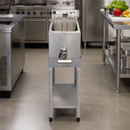 Commercial Fryer Stand for Single Fryer with Ergonomic Shelf