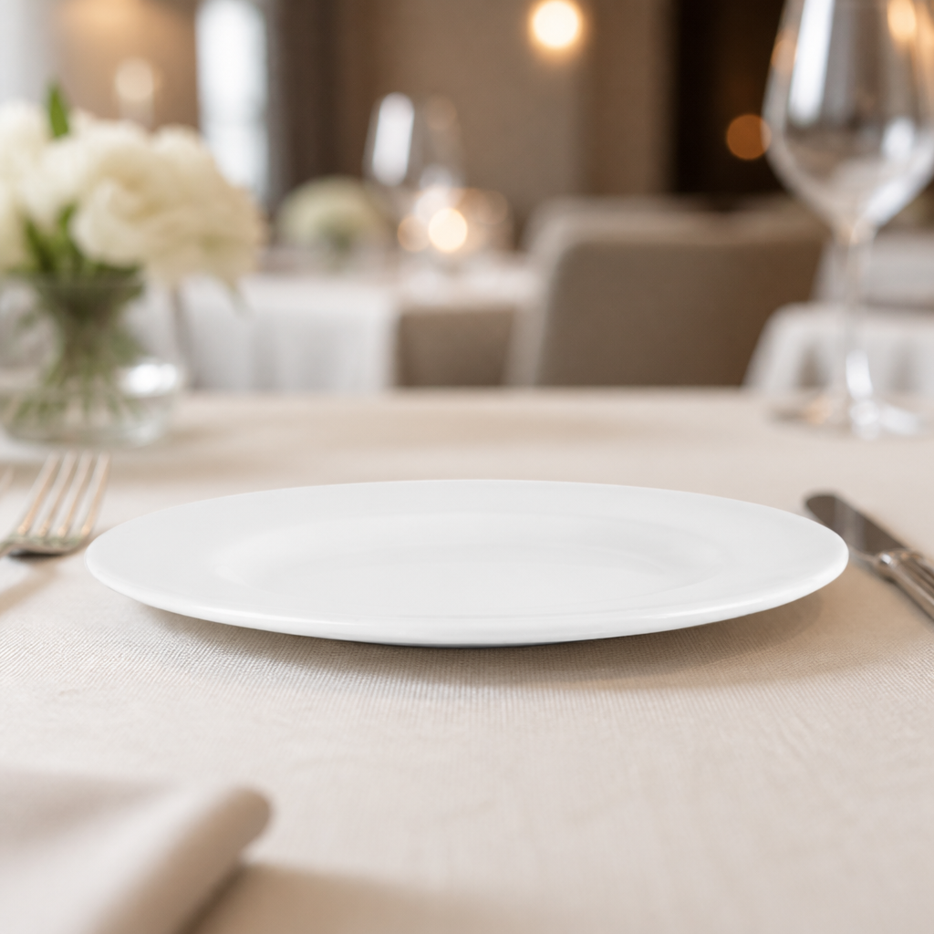 Commercial Side Plates 165mm Porcelain 24 Pack