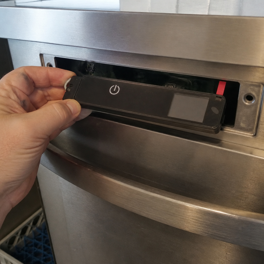 Touch screen panel for commercial glasswasher replacement part