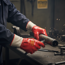 Premium Fully Coated PVC Knitted Wrist Gloves for Maximum Liquid Protection and Comfort