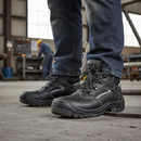 Premium Heavy Duty Lunar Hiker Safety Boots with Wide Fit and Scuff Cap Protection