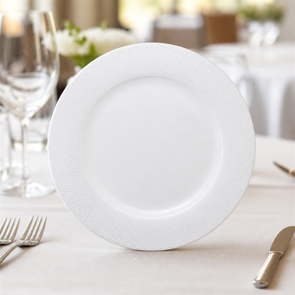 Pack of 12 Commercial Lahari Classic Plates 300mm