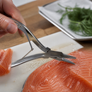 Commercial Salmon Tweezers for Fish Preparation and Plating