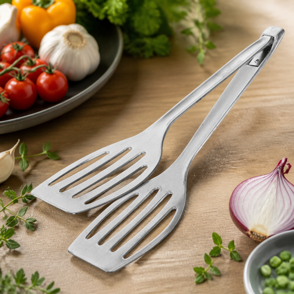 Commercial Aluminium Chefs Tongs 11" for kitchen use