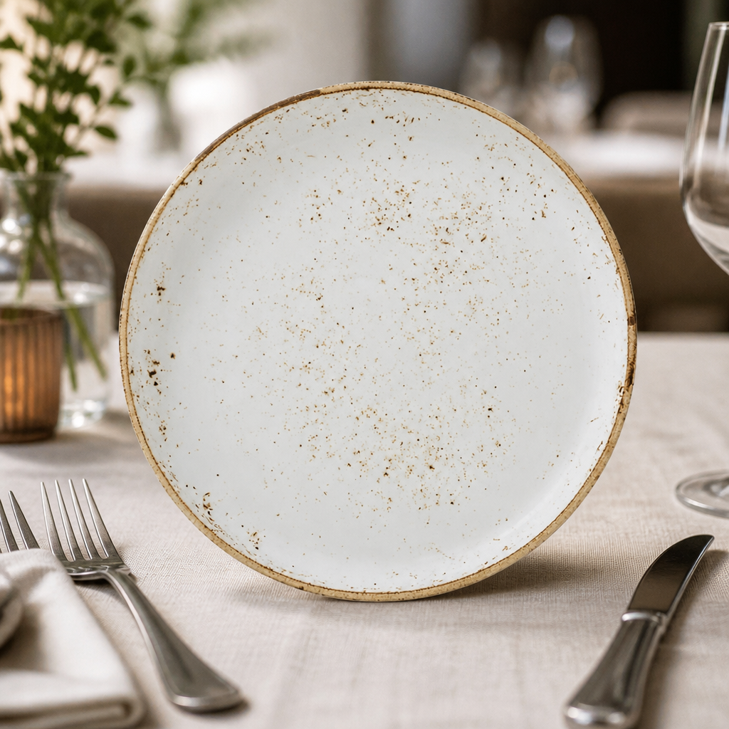 Commercial Stack Plates 165mm Dishwasher Safe 12 Pack