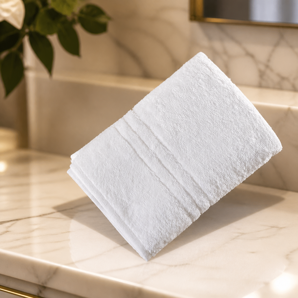 Commercial 600gsm hand towels for efficient drying