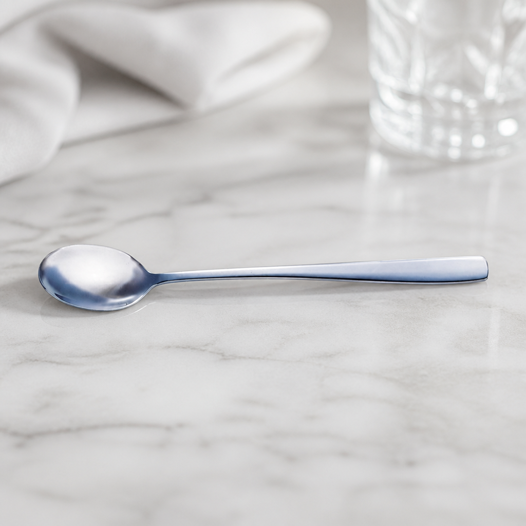 Commercial Iced Teaspoons Set of 12 Stainless Steel Cutlery