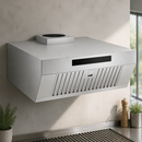 Commercial Condense Exhaust Hood 602mm Stainless Steel Silver