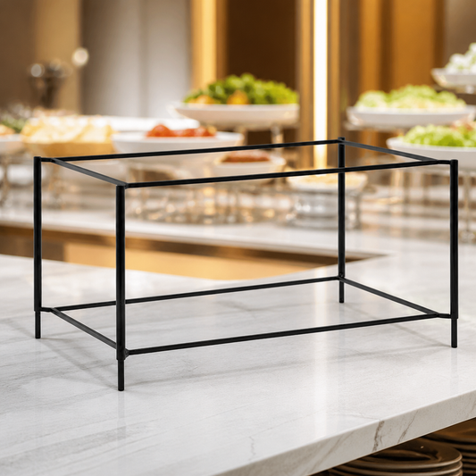 Commercial GN Stand Black 570x370x285mm