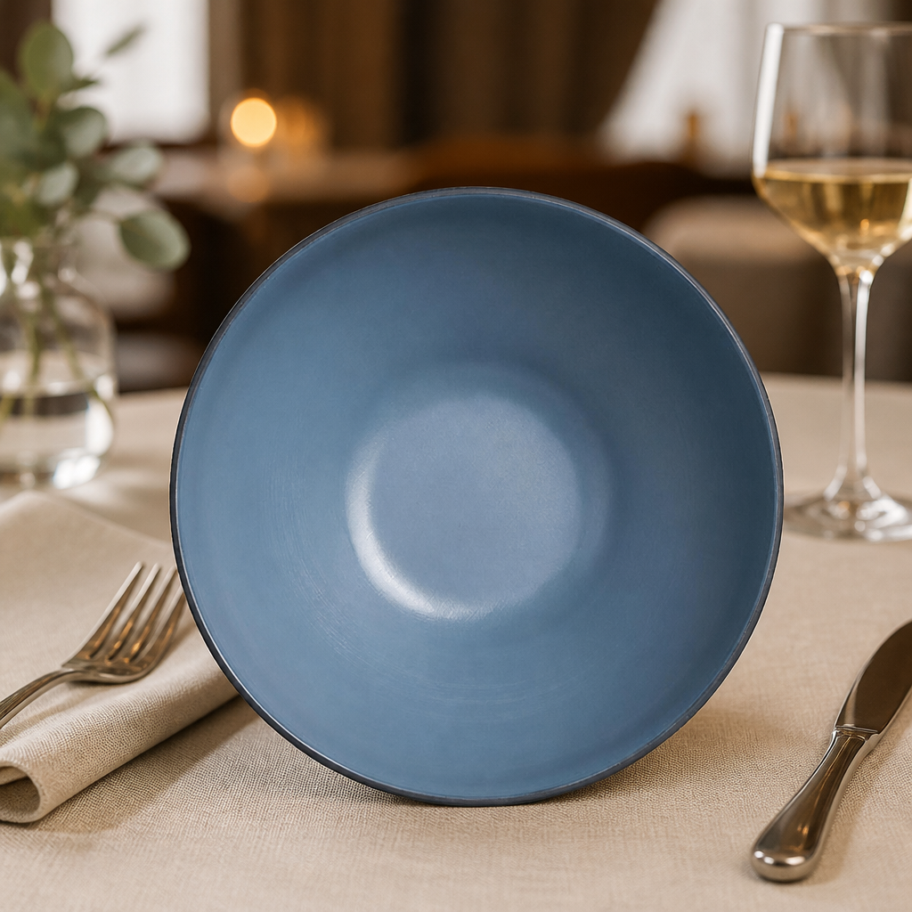 Commercial Melamine Round Bowls 190mm for hot and cold foods
