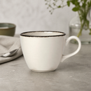 6oz Charcoal Dapple Cups 36 Pack Commercial Crockery Set