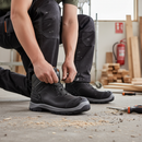Premium Heavy Duty Safety Boot with Boa Lace System, Waterproof Membrane, and ESD Protection - Sizes 2-13