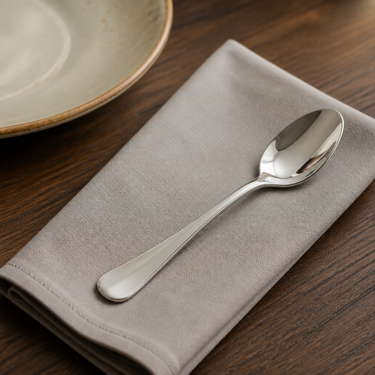 Commercial Stainless Steel Teaspoons 12 Pack 135mm Length