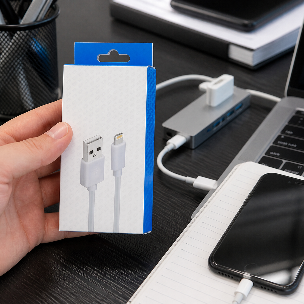 1m USB to 8-Pin Lightning Charging Cable for devices