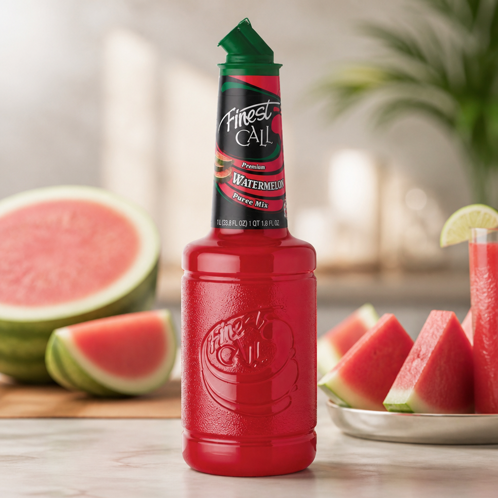 Commercial Watermelon Puree Mix 1L for cocktails and smoothies