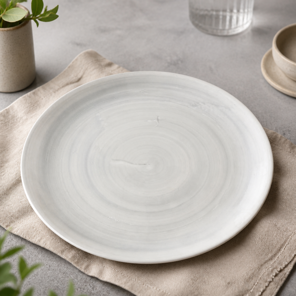 Commercial Coupe Plates 285mm Grey 12 Pack