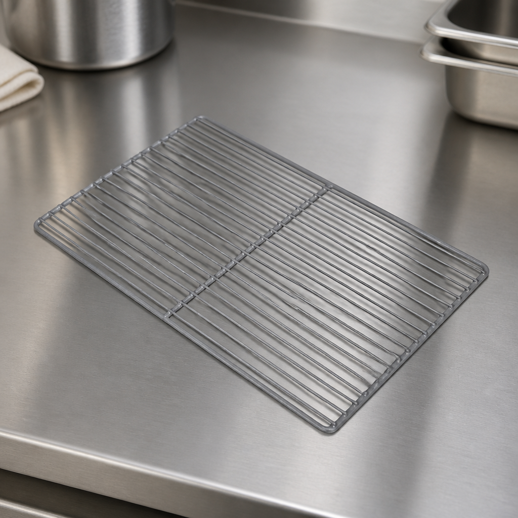 Commercial Stainless Steel Floor Protector Shelf 20x315x420mm