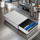 Commercial Stainless Steel Coffee Knock Box Drawer 410mm
